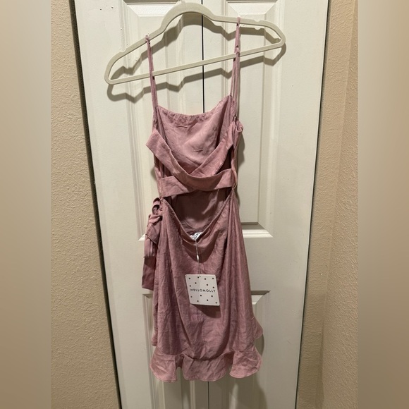 NWT Hello  Molly Top It Off Dress Mini in Blush , size Small - Picture 5 of 13